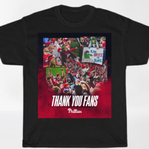 Thank You Fans Phillies World Series Baseball 2022 Shirt