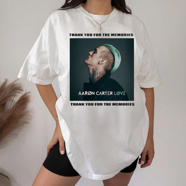 The Memories Aaron Carter Love Shirt