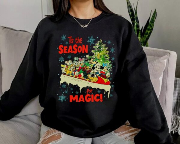 Tis The Season For Magic Disney Sweatshirt