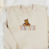 Embroidered Winnie the Pooh Love Balloon Sweatshirt