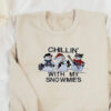 Snowmies Embroidered Christmas Sweatshirt