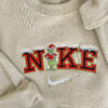 Vintage Nike Mix Tree Christmas Grinch Sweatshirt