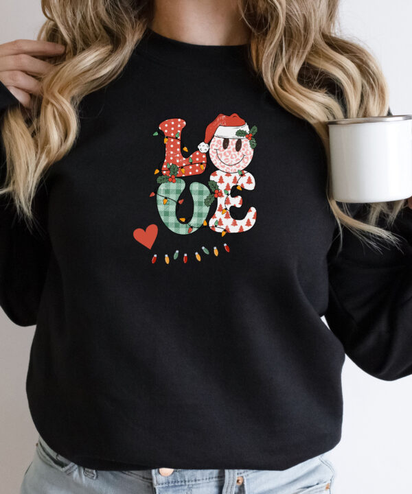 Vintage Love Christmas Sweatshirt