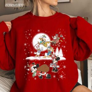 Vintage Mickey Friends Christmas Sweatshirt