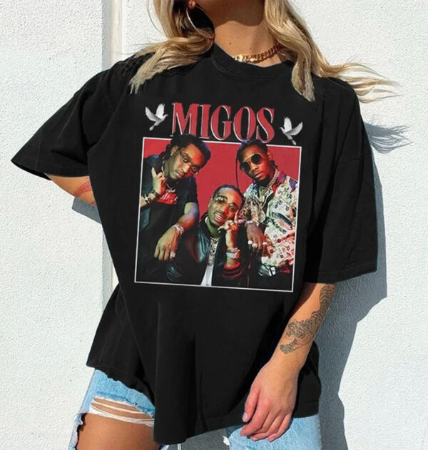 Vintage Migos Takeoff Shirt