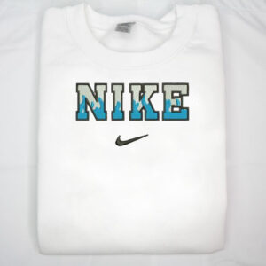 Vintage Nike Fashion Logo Embroidered Sweatshirt Hoodie Tee