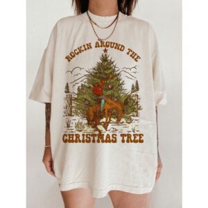 Vintage Rocking Around The Christmas Tree Shirt