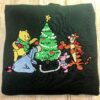 Winnie The Pooh & Friends Enjoy Fall Season Embroidered Sweatshirt