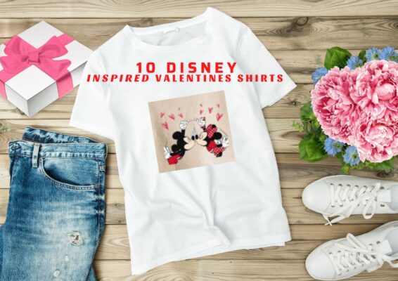 10 Disney-Inspired Valentines Shirts That Will Make Your Heart Melt