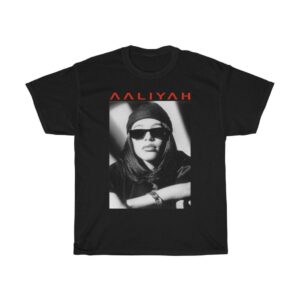 Aaliyah Inspired Homage Style Throwback T-Shirt