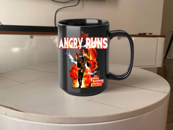 Angry Runs Good Morning Football Kyle Brandt Coffee Mug