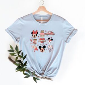 Mickey Minnie & Gifts Valentines Day Shirt