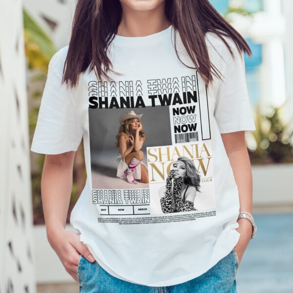 Vintage Shania Twain Now Graphic T-Shirt