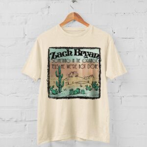 Zach Bryan Something In The Orange Shirt 2022 Tour Shirt