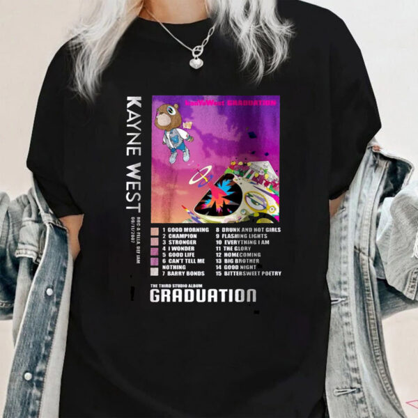 Kanye West Graduation Studio Album Shirt