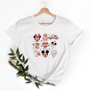 Mickey Minnie & Gifts Valentines Day Shirt