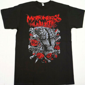 Motionless In White Black Bird And Rose Shirt