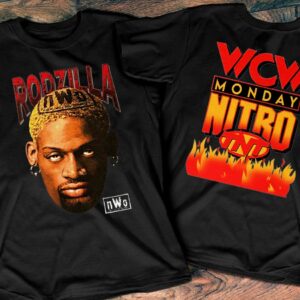 Rodzilla Dennis Rodman WCW Monday Nitro Shirt