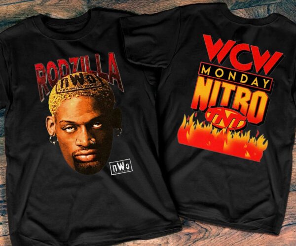 Rodzilla Dennis Rodman WCW Monday Nitro Shirt