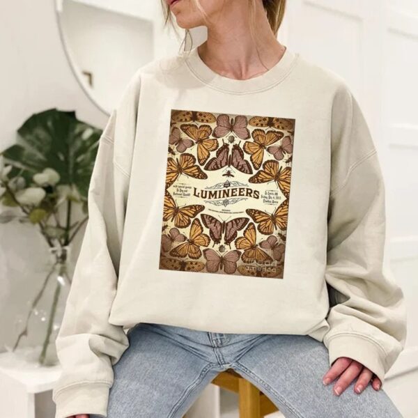 The Lumineers Butterfly World Tour 2022 Shirt