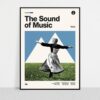 The Sound of Music Retro Poster