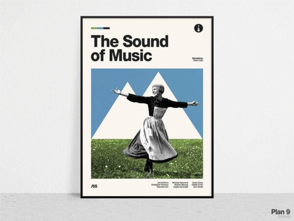 The Sound of Music Movie Print Poster