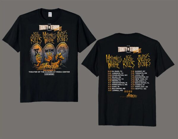 Trinity Of Terror The Tour 2022 Part 3 Shirt