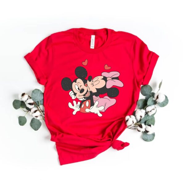 Valentines Day Couple Mickey Minnie Shirt