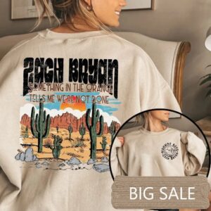 Zach Bryan American Heartbreak Tour Printed 2 Sides Sweatshirt