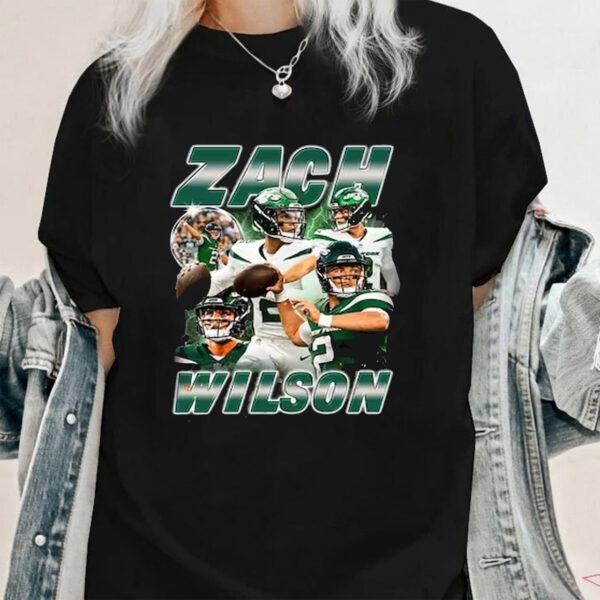 Zach Wilson American Football Shirt