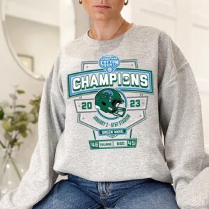 2023 Tulane Cotton Bowl Champions Sweatshirt