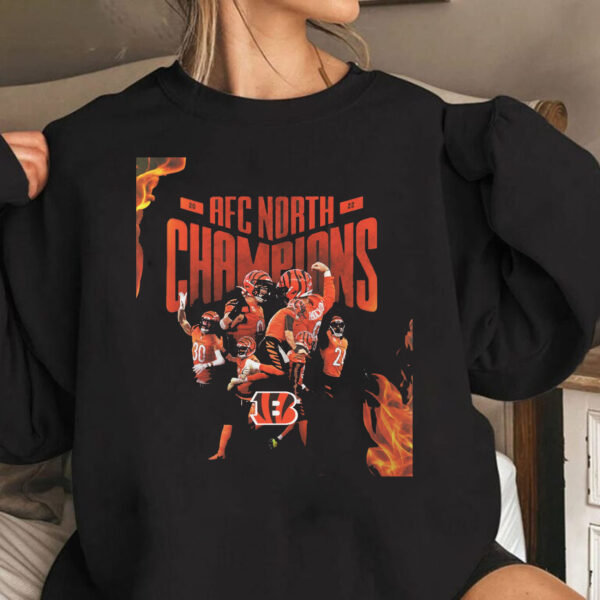 AFC North Champions Bengals Sweatshirt