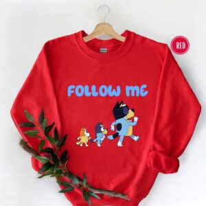 Bluey Family Follow Me Sweatshirt