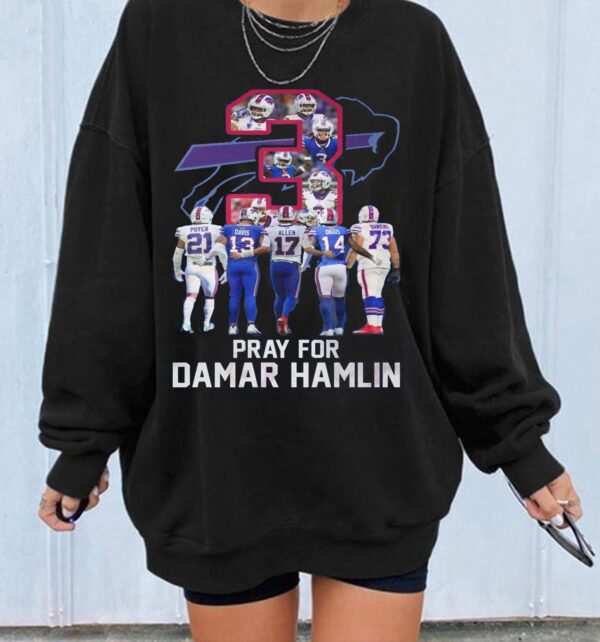 Buffalo Pray For Damar Hamlin Shirt