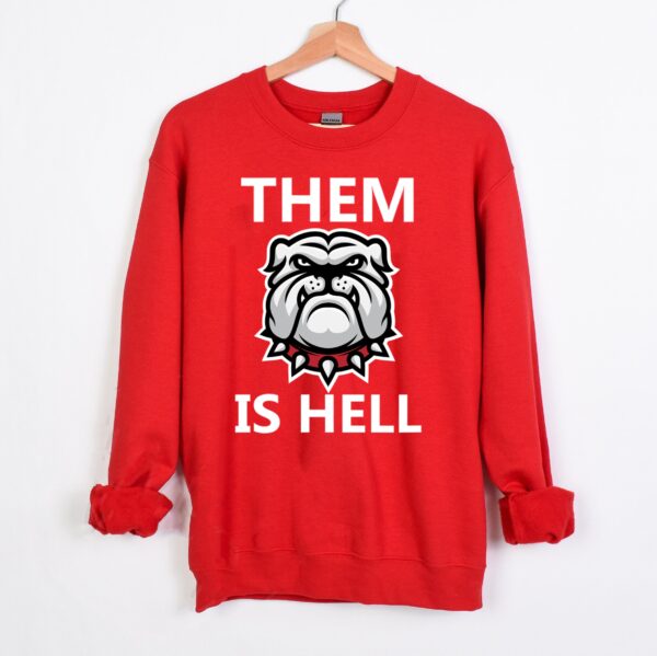 Champions Back To BackThem Dawgs Is Hell Sweatshirt