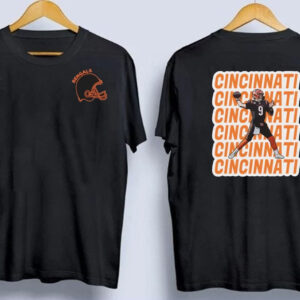 Cincinnati Bengals Football Joe Burrow 9 Shirt