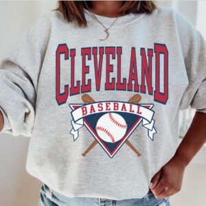 Cleveland Ohio Baseball Sweatshirt