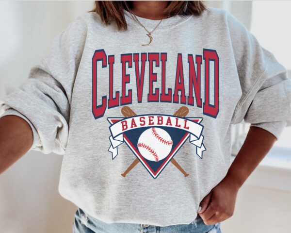 Cleveland Ohio Baseball Sweatshirt