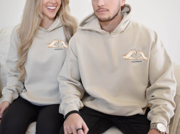 Couple Heart Hoodie