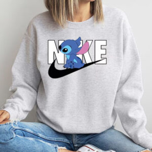 Cute Stitch Nike Printed Sweatshirt