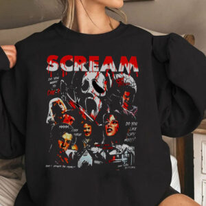 Do You Want To Die Scream Horror Movie Sweatshirt