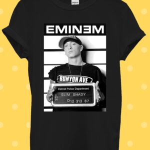 Eminem Slim Shady Rap Cool Fun Tshirt