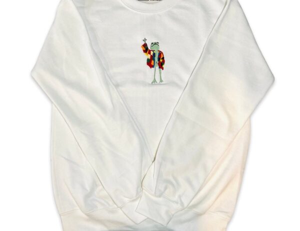 Harry Styles Frog Embroidered Sweatshirt