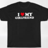 Custom Photo I Love My Girlfriend Shirt