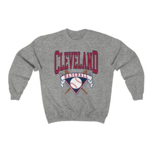 Cleveland Ohio Baseball Sweatshirt