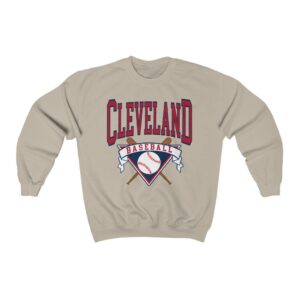 Cleveland Ohio Baseball Sweatshirt