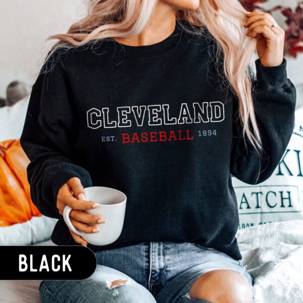 Cleveland Indians Baseball Sweatshirt