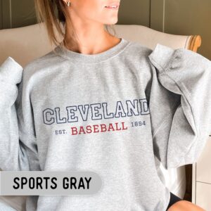 Cleveland Indians Baseball Sweatshirt