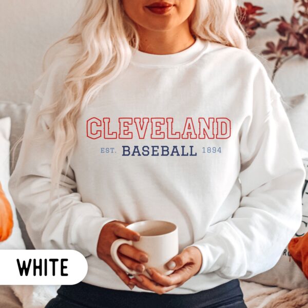 Cleveland Indians Baseball Sweatshirt