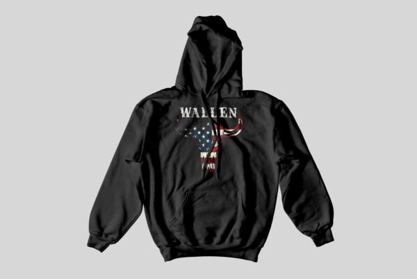 Morgan Wallen Cow Skull Sweatshirt Hoodie Tee